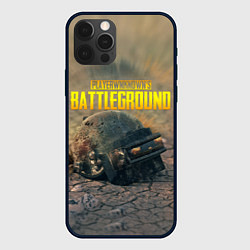 Чехол для iPhone 12 Pro Max PUBG HEAD 3 lvl, цвет: 3D-черный