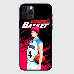 Чехол для iPhone 12 Pro Max Kuroko no Basuke, Akashi Seijuro Сейджуро Акаши, цвет: 3D-черный