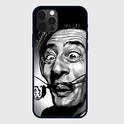 Чехол для iPhone 12 Pro Max Salvador Dali - grimace, цвет: 3D-черный