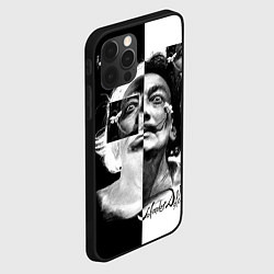 Чехол для iPhone 12 Pro Max Salvador Dali - Сальвадор Дали, цвет: 3D-черный — фото 2