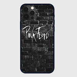 Чехол для iPhone 12 Pro Max PINK FLOYD - ПИНК ФЛОЙД КИРПИЧНАЯ СТЕНА, цвет: 3D-черный