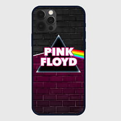 Чехол для iPhone 12 Pro Max PINK FLOYD ПИНК ФЛОЙД, цвет: 3D-черный