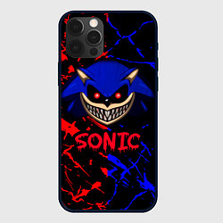 Чехол для iPhone 12 Pro Max SONIC EXE DARK SONIC, цвет: 3D-черный