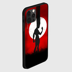 Чехол для iPhone 12 Pro Max Hunter x Hunter Гон волосы в небо, цвет: 3D-черный — фото 2