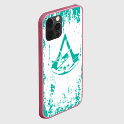 Чехол для iPhone 12 Pro Max Ассасин крид assassins creed, цвет: 3D-малиновый — фото 2