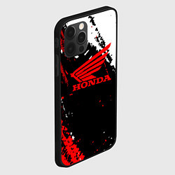 Чехол для iPhone 12 Pro Max Honda Logo Auto, цвет: 3D-черный — фото 2