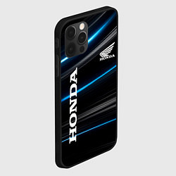 Чехол для iPhone 12 Pro Max Honda Хонда, цвет: 3D-черный — фото 2