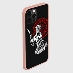 Чехол для iPhone 12 Pro Max Медсестра марионетка, цвет: 3D-светло-розовый — фото 2