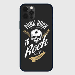Чехол для iPhone 12 Pro Max ROCK Рокер, цвет: 3D-черный