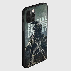 Чехол для iPhone 12 Pro Max Special forces military, цвет: 3D-черный — фото 2