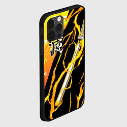Чехол для iPhone 12 Pro Max Kisatsutai - Zenitsu Agatsuma, цвет: 3D-черный — фото 2