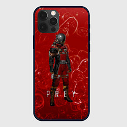 Чехол для iPhone 12 Pro Max Prey blood horror, цвет: 3D-черный