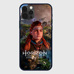 Чехол для iPhone 12 Pro Max Horizon Forbidden West Элой, цвет: 3D-черный