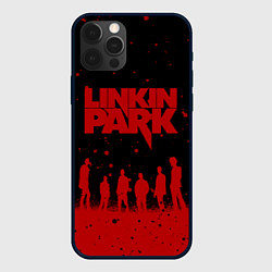 Чехол для iPhone 12 Pro Max Linkin Park Линкин Парк, цвет: 3D-черный