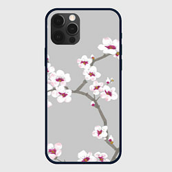 Чехол для iPhone 12 Pro Max Ранняя весна, цвет: 3D-черный