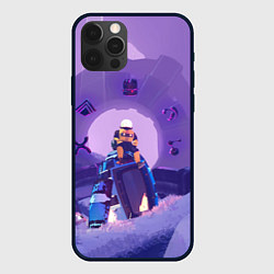 Чехол для iPhone 12 Pro Max Командо на корабле, цвет: 3D-черный