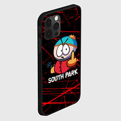 Чехол для iPhone 12 Pro Max Мультфильм Южный парк Эрик South Park, цвет: 3D-черный — фото 2