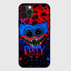 Чехол для iPhone 12 Pro Max ХАГИ ВАГИ НЕОНОВОЕ ГРАФФИТИ БРЫЗГИ КРАСОК, цвет: 3D-черный