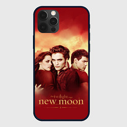 Чехол для iPhone 12 Pro Max Новая луна, цвет: 3D-черный