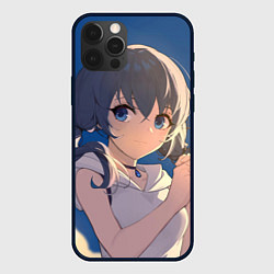 Чехол для iPhone 12 Pro Max Милая Хина, цвет: 3D-черный