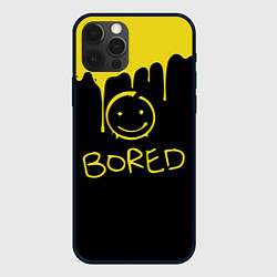 Чехол для iPhone 12 Pro Max Sherlock Bored Big Smile, цвет: 3D-черный