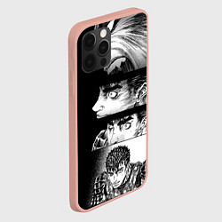 Чехол для iPhone 12 Pro Max Гатс в манге Берсерк, цвет: 3D-светло-розовый — фото 2