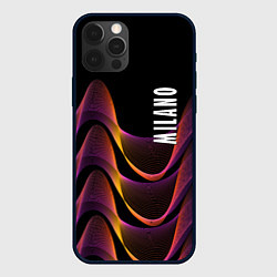 Чехол для iPhone 12 Pro Max Fashion pattern Neon Milano, цвет: 3D-черный