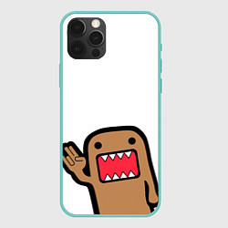 Чехол для iPhone 12 Pro Max Domo-Kun, цвет: 3D-мятный