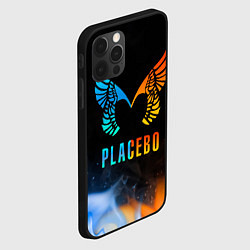 Чехол для iPhone 12 Pro Max Placebo, Logo, цвет: 3D-черный — фото 2