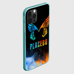 Чехол для iPhone 12 Pro Max Placebo, Logo, цвет: 3D-мятный — фото 2