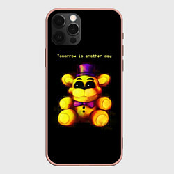 Чехол для iPhone 12 Pro Max Five Nights at Freddys - мишка, цвет: 3D-светло-розовый