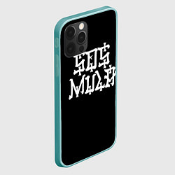 Чехол для iPhone 12 Pro Max SosMula City Morgue - SosMula Type A, цвет: 3D-мятный — фото 2