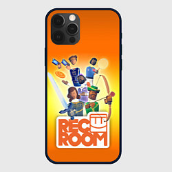 Чехол для iPhone 12 Pro Max VR игра REC ROOM, цвет: 3D-черный