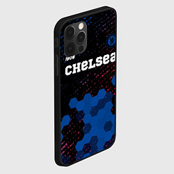 Чехол для iPhone 12 Pro Max CHELSEA Chelsea Est 1905 Графика, цвет: 3D-черный — фото 2