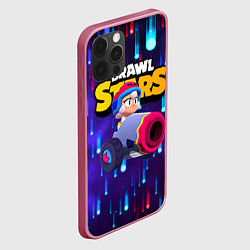 Чехол для iPhone 12 Pro Max Bonny brawlstars Бонни, цвет: 3D-малиновый — фото 2