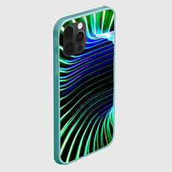 Чехол для iPhone 12 Pro Max Portal Fashion pattern Neon, цвет: 3D-мятный — фото 2