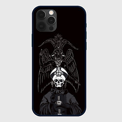 Чехол для iPhone 12 Pro Max Ghost Papa Emeritus, цвет: 3D-черный