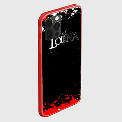Чехол для iPhone 12 Pro Max Louna Tracktor Bowling, цвет: 3D-красный — фото 2