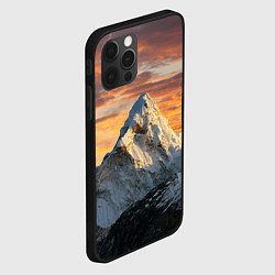 Чехол для iPhone 12 Pro Max Та самая Джомолунгма Сагарматха Everest, цвет: 3D-черный — фото 2
