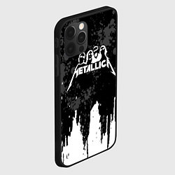 Чехол для iPhone 12 Pro Max Metallica музыканты, цвет: 3D-черный — фото 2