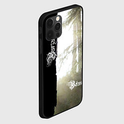 Чехол для iPhone 12 Pro Max Burzum - Belus, цвет: 3D-черный — фото 2