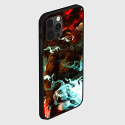 Чехол для iPhone 12 Pro Max BERSERK В ПЕПЛЕ, цвет: 3D-черный — фото 2