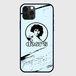 Чехол для iPhone 12 Pro Max The doors музыкант, цвет: 3D-черный