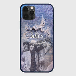 Чехол для iPhone 12 Pro Max The Beatles Легендарная Ливерпульская четвёрка, цвет: 3D-черный