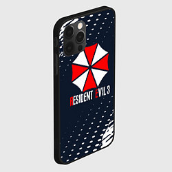 Чехол для iPhone 12 Pro Max Umbrella Corporation Resident Evil Краски, цвет: 3D-черный — фото 2