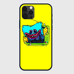 Чехол для iPhone 12 Pro Max POPPY PLAYTIME HAGGY WAGGY ХАГГИ ВАГГИ В ТЕЛЕВИЗОР, цвет: 3D-черный