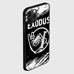 Чехол для iPhone 12 Pro Max Exodus КОТ Краски, цвет: 3D-черный — фото 2