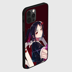 Чехол для iPhone 12 Pro Max Госпожа Кагуя В любви как на войне, цвет: 3D-черный — фото 2