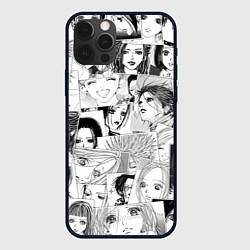 Чехол для iPhone 12 Pro Max Nana pattern, цвет: 3D-черный