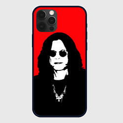 Чехол для iPhone 12 Pro Max OZZY OSBOURNE ОЗЗИ ОСБОРН, цвет: 3D-черный